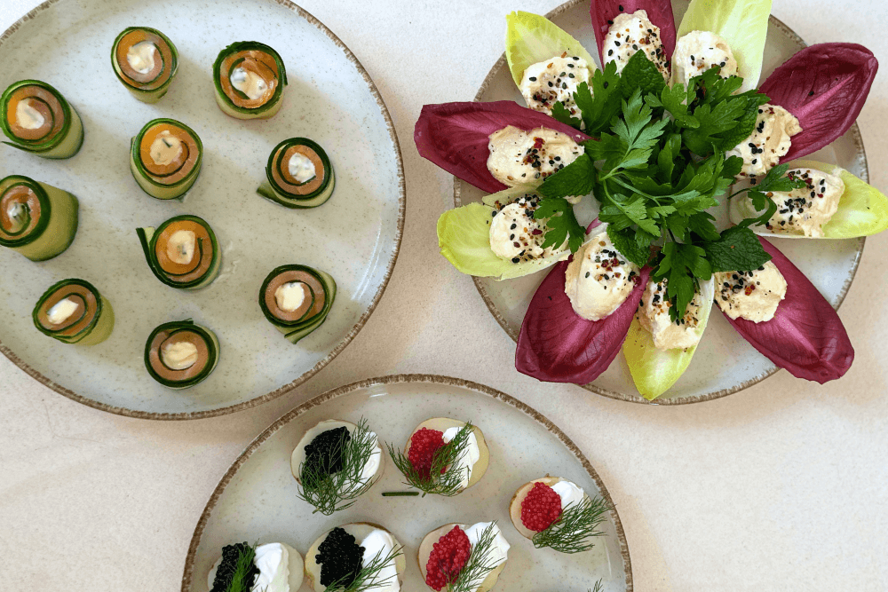 Terveellisiä makupaloja juhliin